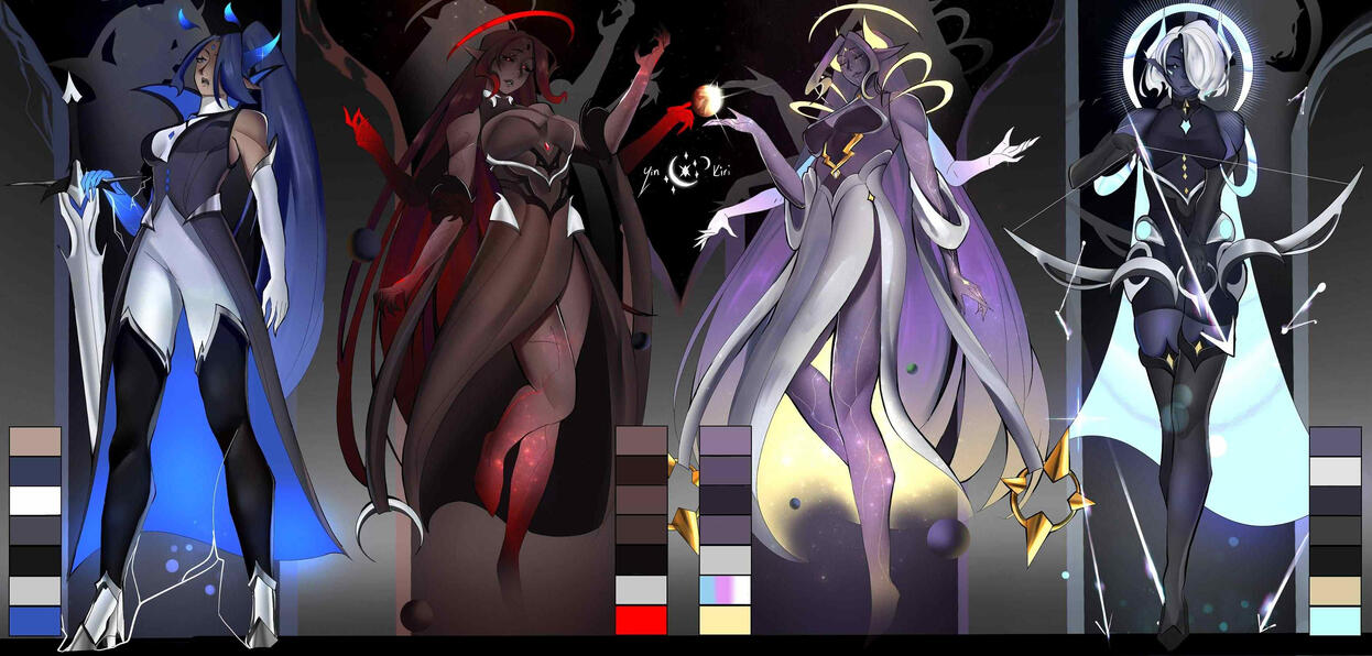 celestial design line 2 (OC)