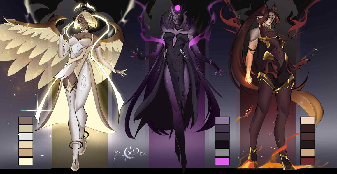 Celestial design line (OC)